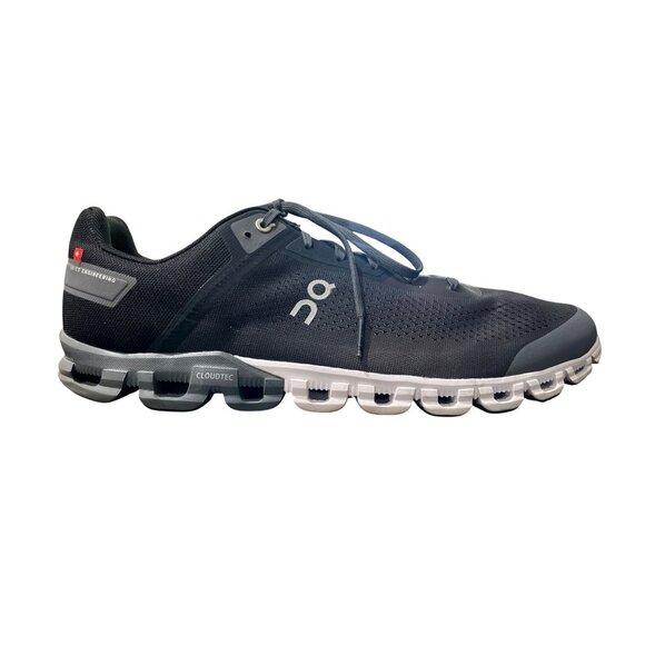 On Running Other - On Running Mens Size 14 Cloudflow Running Shoes Black Asphalt Sneakers